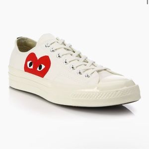 Commes de garçon converse - size 7.5 women’s